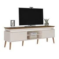 Mueble Tv de Hasta 75" Lumina 62x180x41cm Pino y Beige