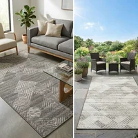 Tapete Reverso Geo Taupe 240x320