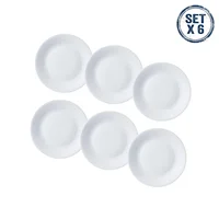 Set 6 Platos Postre Toledo 20 cm Bormioli