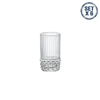 Set 6 Vasos Shot America’s Bormioli