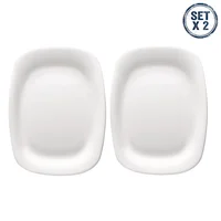 Set x2 Bandeja Rectangular Parma 24x34 Bormioli