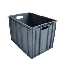 Canastilla 60x40x41 cm Cerrada Gris x 1 Und