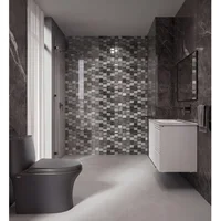 Mosaico Estructurado Quadria Gris 29.8x31cm