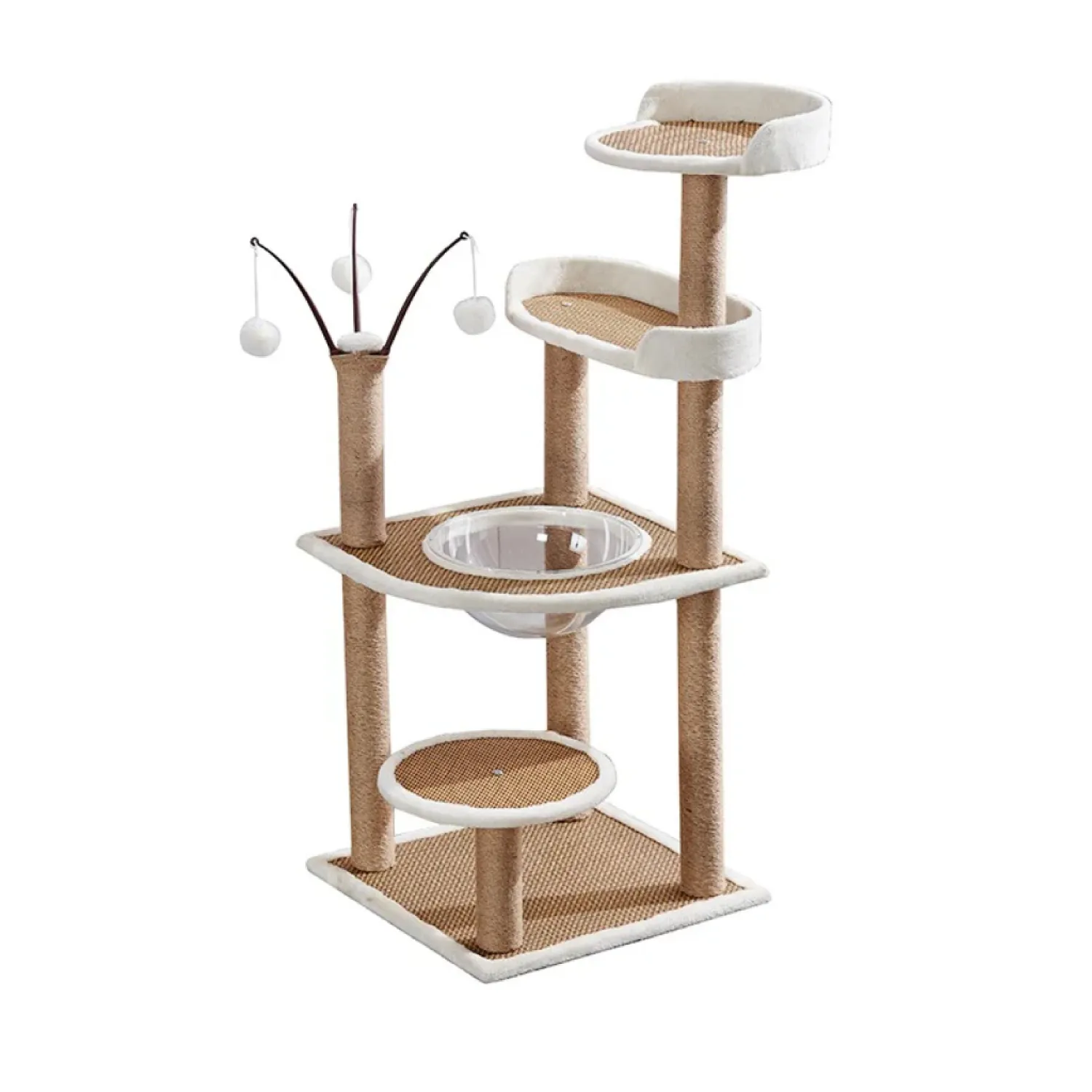 Gimnasio Rascador para Gatos Desarmable Domo Cold