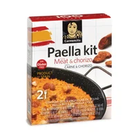 Kit Para Preparar Paella de Chorizo 265 Gr 2 Porciones (incluye arroz y condimentos)