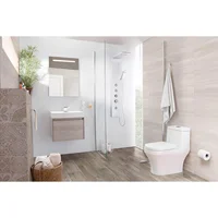 Mueble de Baño Ceniza con Lavamanos Fussion 45 cm Corona