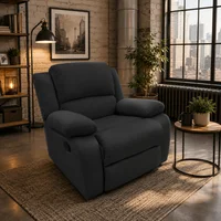 Silla Reclinable Sull Estática Tela Negro
