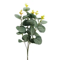 Racimo Eucalipto 32cm 5 Tallos Verde