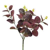 Racimo Eucalipto 32cm 5 Tallos Lila