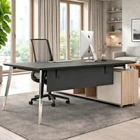 Puesto de Trabajo Con Credenza Combinado