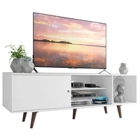 Centro de Entretenimiento Mesa para Tv Dubai Hasta 65 Pulgadas Blanco