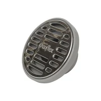 Rejilla Redonda 3 x 2 Pulgadas de ABS con Tapa Cromada con VAO