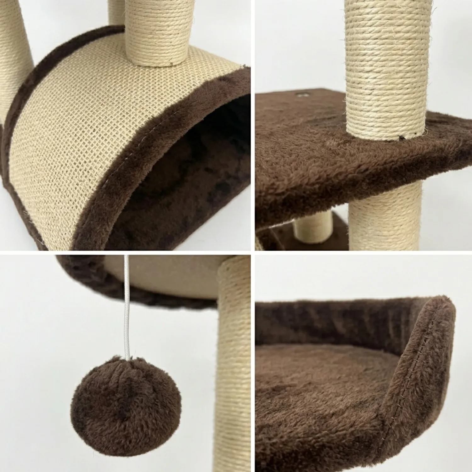 Rascador Árbol para Gatos Desarmable Arco y Sofa 3
