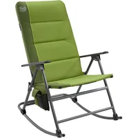 Silla Plegable de Columpio de Acero Aleado Verde con Respaldo Alto TIMBER RIDGE
