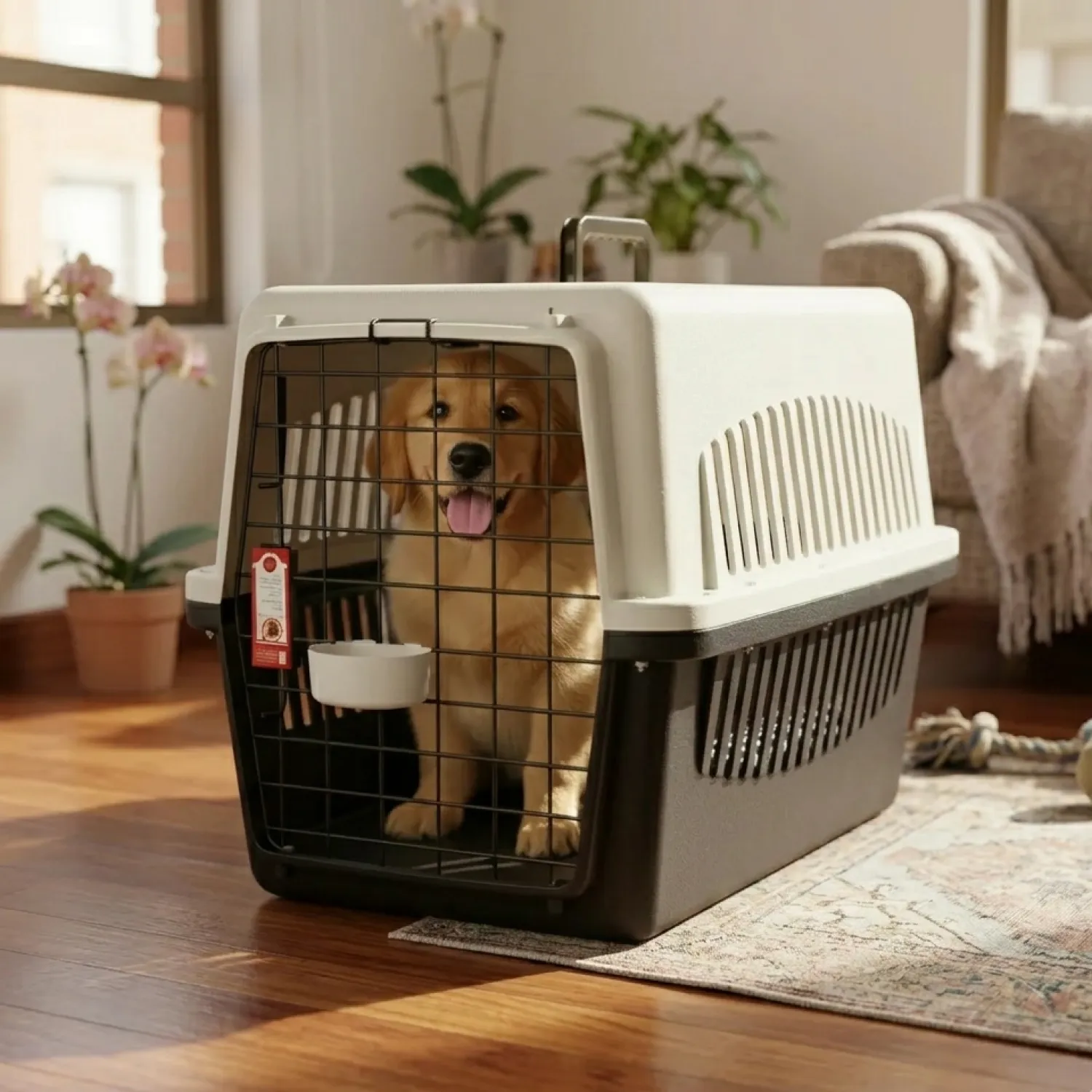 Guacal Cargador Plástico para Viajes Perros N 5