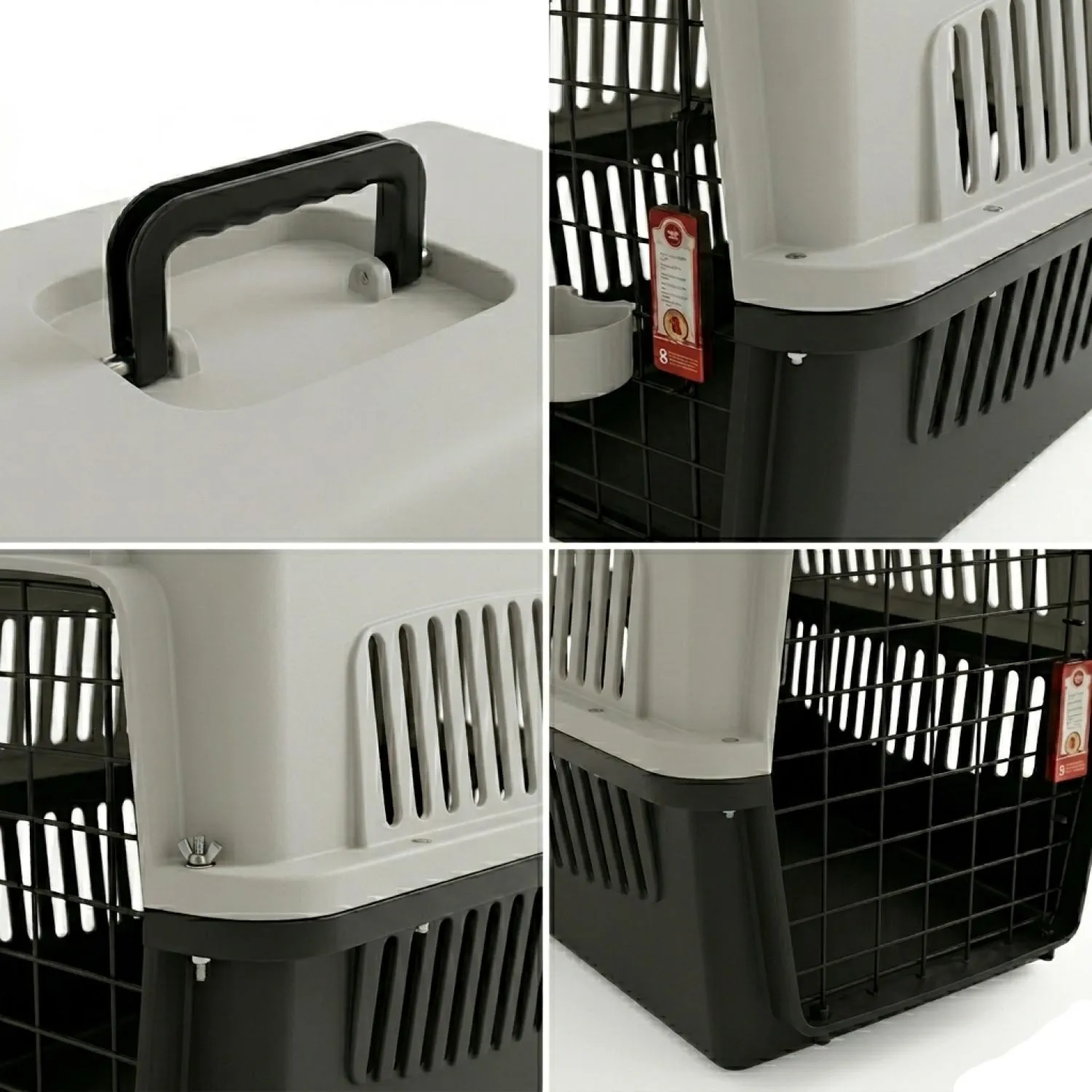 Guacal Cargador Plástico para Viajes Perros N 5 4