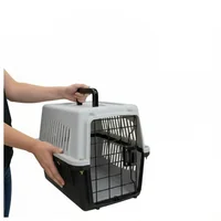 Guacal Cargador Plástico para Viajes Perros Gatos N 1