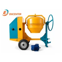 Mezcladora de 1/2 Bulto con Motor Eléctrico de 1HP 220 L Ekicenter