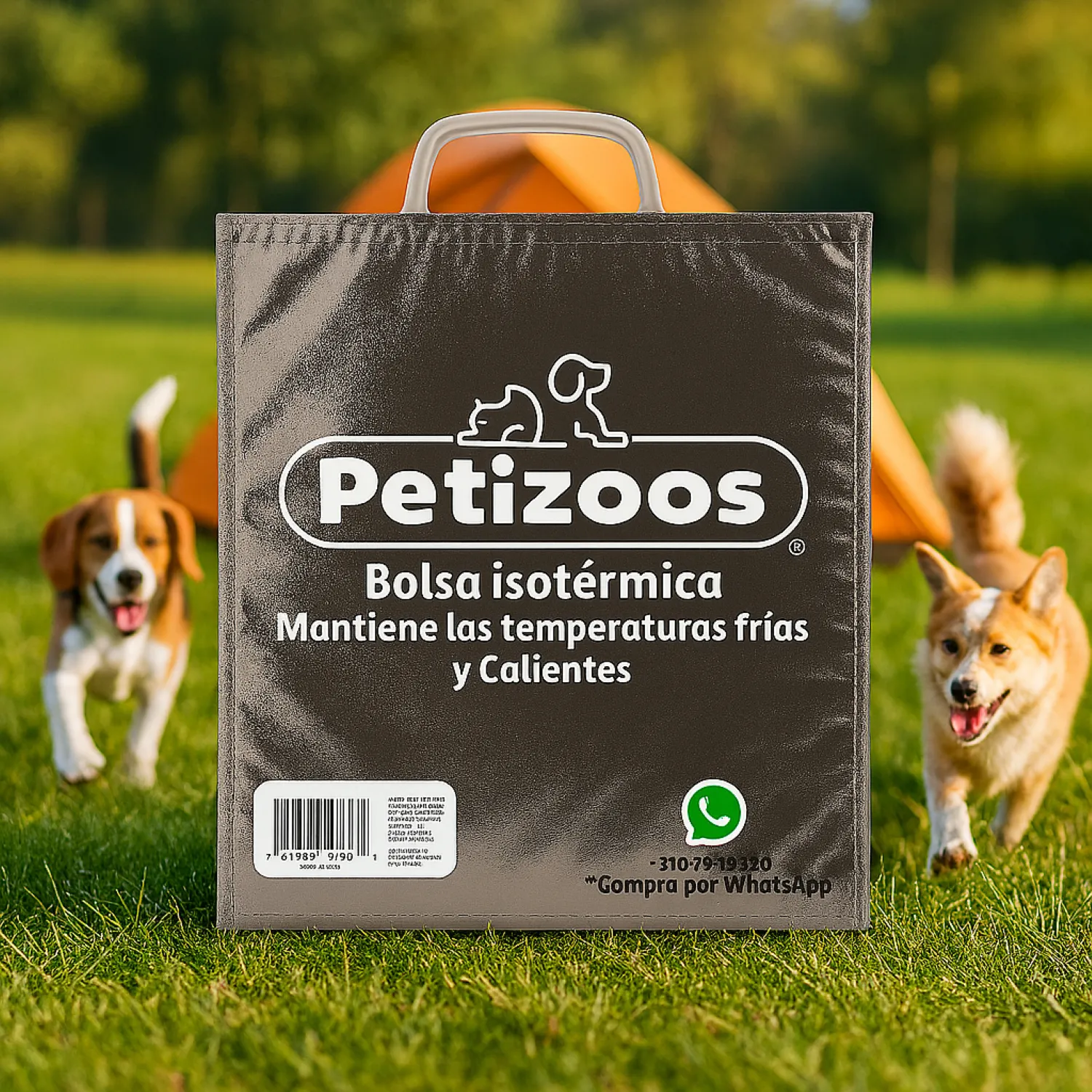 Bolsa Isotermica Para Transporte De Alimentos Congelados Petizoos