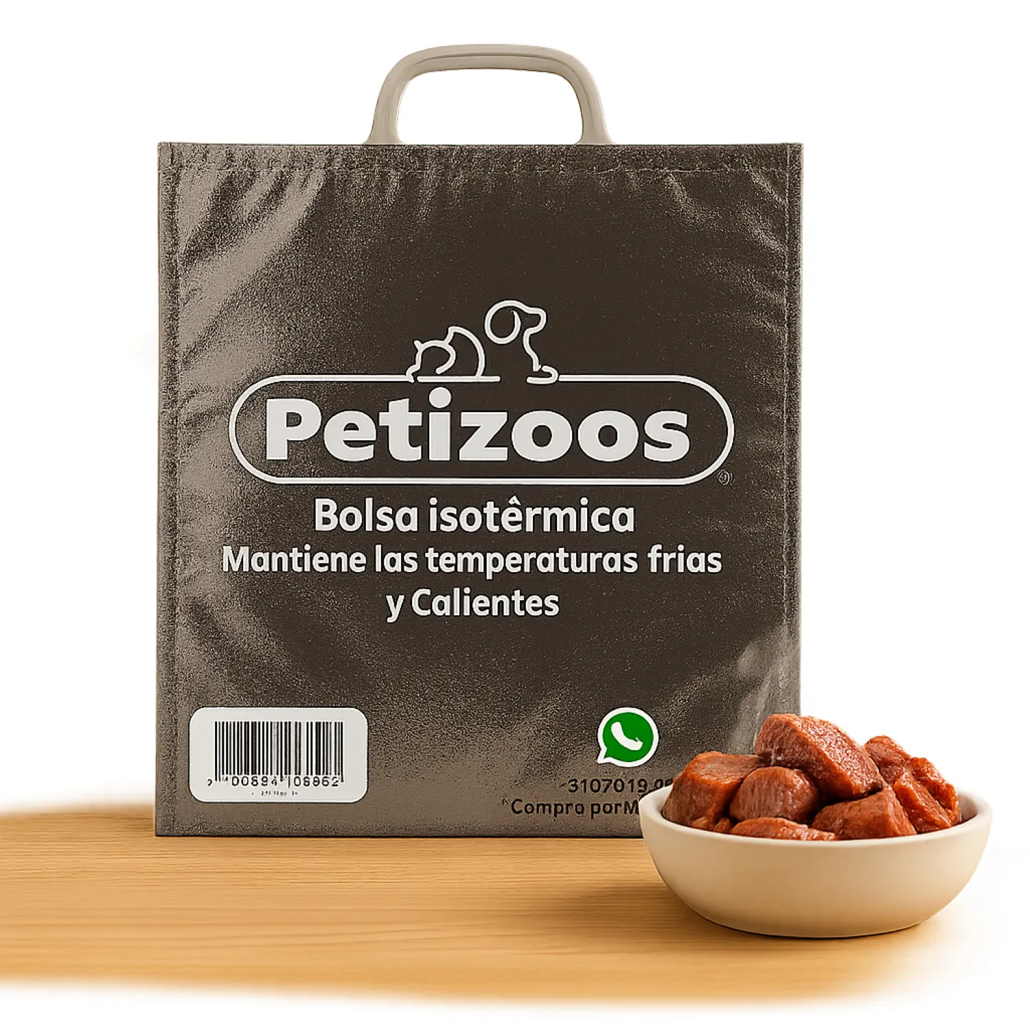 Bolsa Isotermica Para Transporte De Alimentos Congelados Petizoos 3