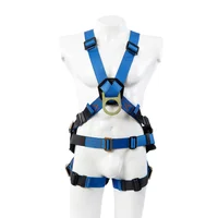 Arnés en x Multipropósito 4 Argollas con Faja Lumbar y Portaherramientas