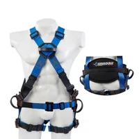 Arnés en x Multipropósito Dieléctrico 4 Anillos en Reata con Soporte Lumbar