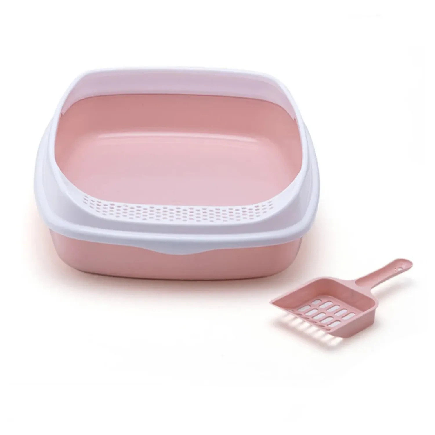 Arenera Caja Baño para Gatos Con Pala