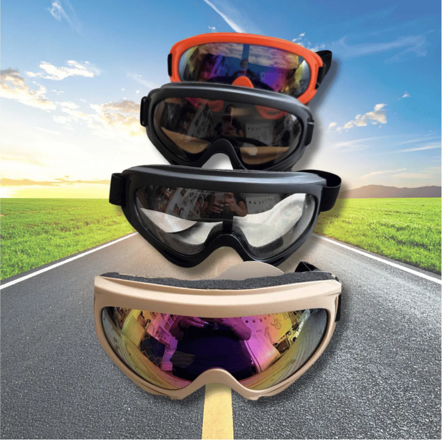 Gafas Uv400 Grandes