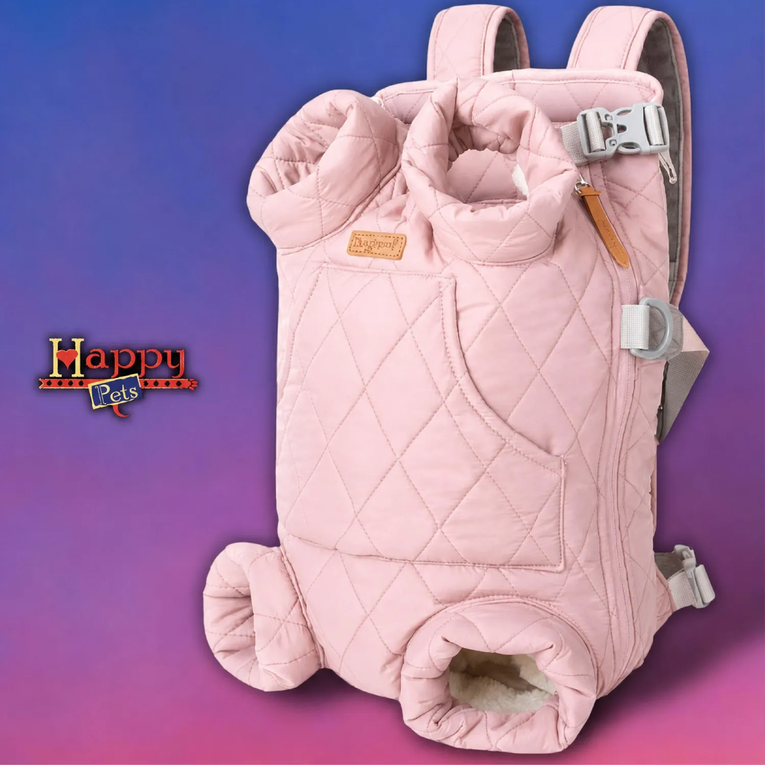 Canguro Termico Gorrita Rosado