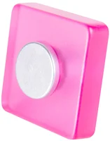 Pomo Metacrilato Magenta 30X30 mm