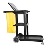 Carro de Limpieza Negro Fenixcol Set X 6 Unidades