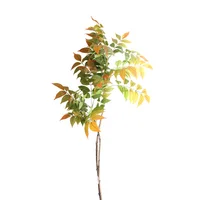 Hoja de Glicina Puntas Naranja