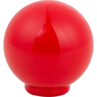 Pomo Bola Abs Rojo Brillo 29 mm