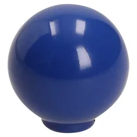 Pomo Bola Abs Azul Oscuro Brillo 29 mm