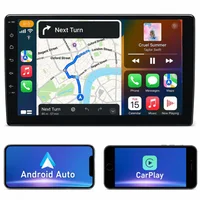 Pantalla Android 10 Pulgadas Carplay Auto Cámara GPS Bluetooth Táctil