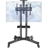 Soporte Tv Rodante Base Pedestal 32-70in Ajustable An-1500