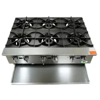 Estufa Profesional de Mesa 6 Puestos