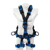 Arnés en y 5 Argollas para Rescate Anticorrosivo con Soporte Lumbar ANSI/ASSP Z359.11:2021 Armadura