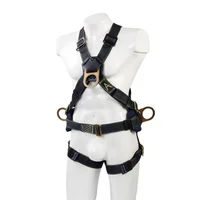 Arnés en x 4 Argollas Arcflash con Soporte Lumbar ANSI/ASSP Z359.11:2021 Armadura