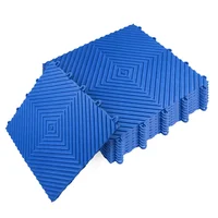 Kit Piso Plástico Modular Cerrado Cubre 1 Metro X9 Piezas