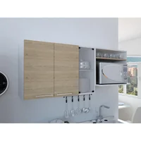 Gabinete Superior Gina 60.2 Cm Alto X 150 Cm Ancho X 40 Cm Fondo Rovere