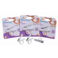 Set X3 Cortaúñas para Bebé Seguro y Preciso Dreambaby