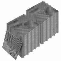 Piso Plástico Modular Drenante Cubre 12 metros Energy Plus Set X 120 Unidades