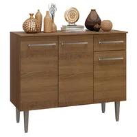 Buffet Aparador Vajillero Madesa 105 cm Marrón