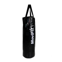 Saco de Boxeo Profesional Movifit Negro 100x30 cm