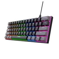 Teclado Gamer Trust Gxt 867 Acira Mecánico 60% Negro Ekicenter