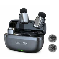 Microfono Inalámbrico Celular Linkon Set X2 Plug & Play Ekicenter