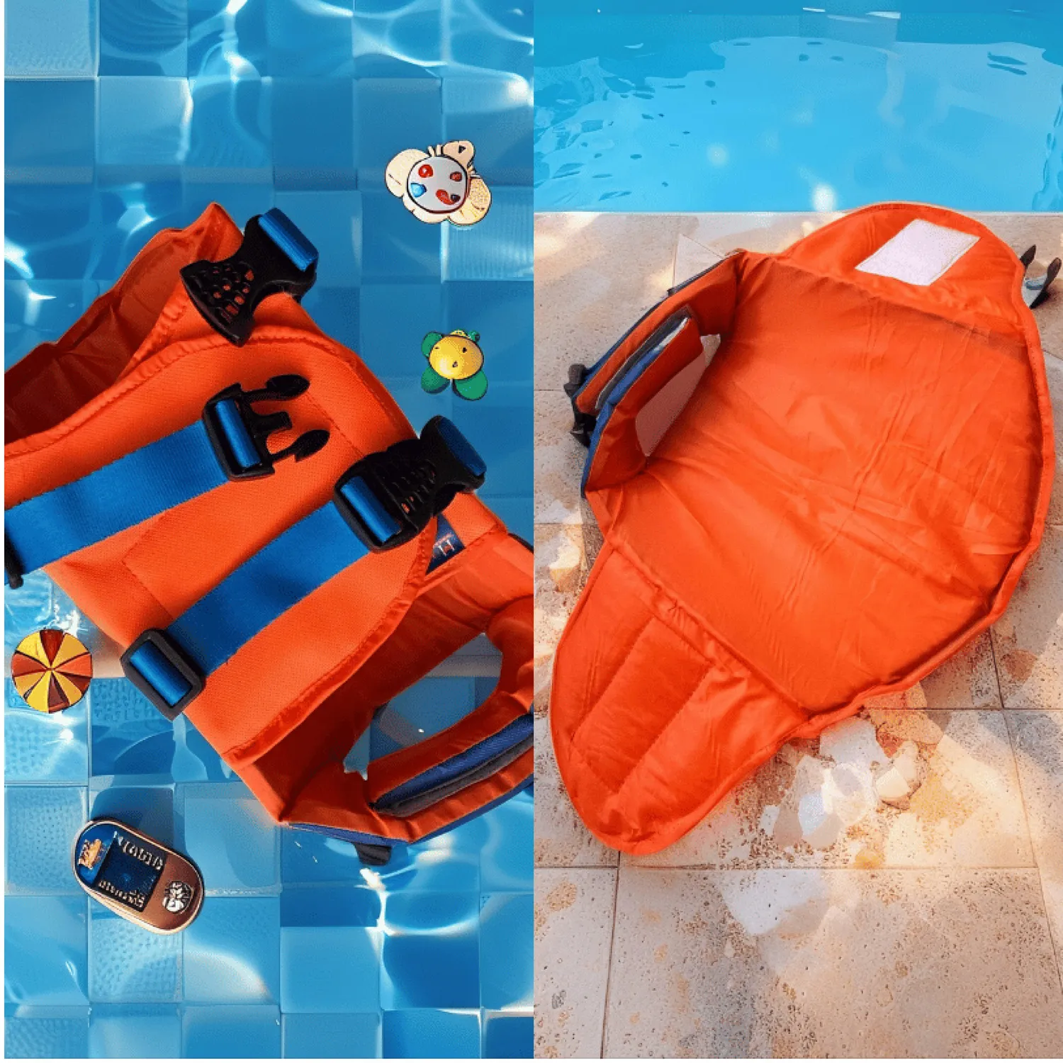 Chaleco Salvavidas Tiburon Azul Xl