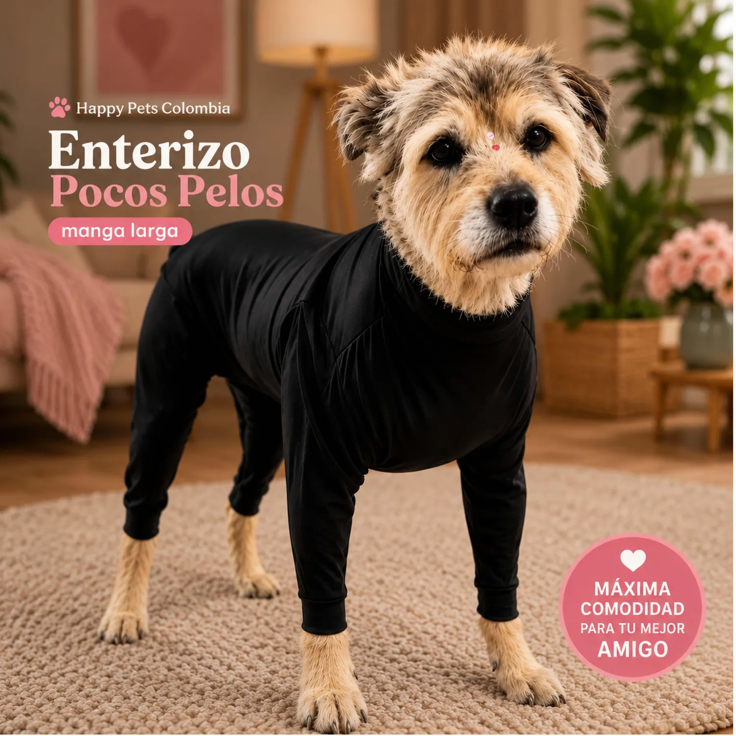 Enterizo Pocos Pelos Macho S