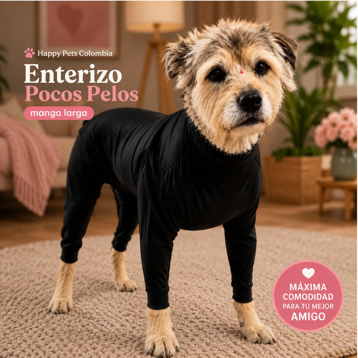 Enterizo Pocos Pelos Macho 4xl